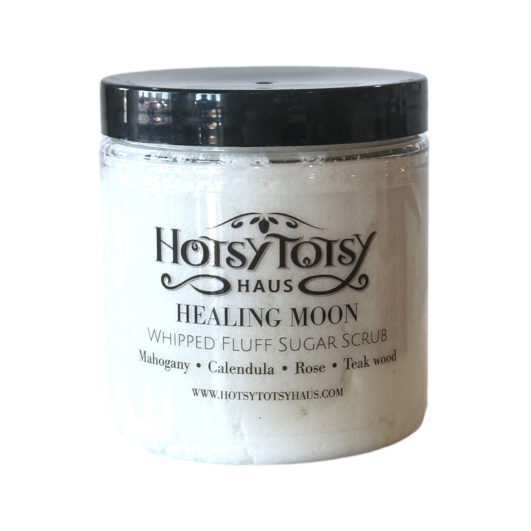Healing Moon Whipped Fluff Sugar Scrub - Hotsy Totsy Haus