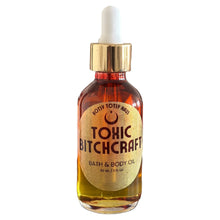 Load image into Gallery viewer, Toxic Bitch Craft Bath and Body Oil - Hotsy Totsy Haus
