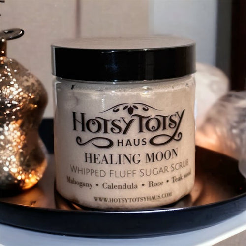 Healing Moon Whipped Fluff Sugar Scrub - Hotsy Totsy Haus