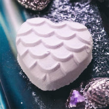 Load image into Gallery viewer, Lavender Siren Mermaid Heart Bath Bomb - Hotsy Totsy Haus