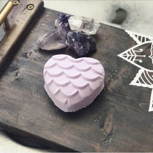 Load image into Gallery viewer, Lavender Siren Mermaid Heart Bath Bomb - Hotsy Totsy Haus