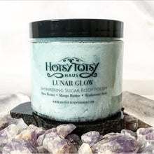 Load image into Gallery viewer, Lunar Glow Shimmering Sugar Body Polish with Hyaluronic Acid - Hotsy Totsy Haus