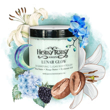 Load image into Gallery viewer, Lunar Glow Shimmering Sugar Body Polish with Hyaluronic Acid - Hotsy Totsy Haus