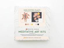 Load image into Gallery viewer, Mod Potted Plants Meditative Art Paint by Number Kit+ Easel - Hotsy Totsy Haus